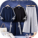 Kışlık Takım Çizgili